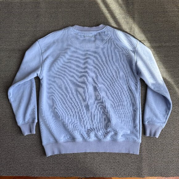 Anine Bing Tyler Sweatshirt Light Blue/White - Picture 14 of 17
